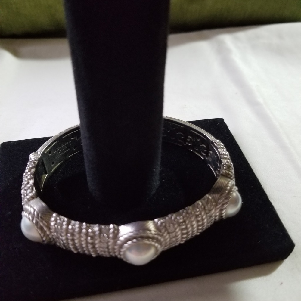 Pearl Cuff Sterling Silver Judith Ripka